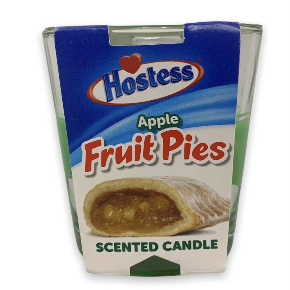 Hostess Scented Dessert Candles 3 oz Apple Fruit Pie Pies Home Decor Snack